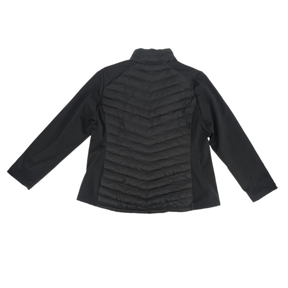 32 Degrees Semi-Fitted Lightweight Mixed Media Black Jacket Size XXL Women’s - Picture 3 of 6